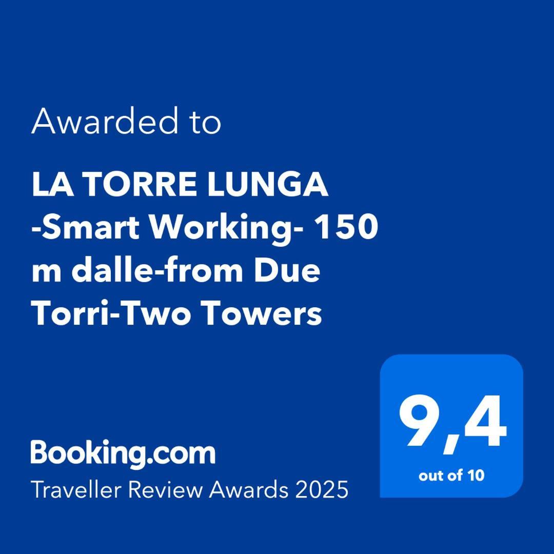 La Torre Lunga -Smart Working- 150 M Dalle-From Due Torri-Two Towers Болонья Екстер'єр фото